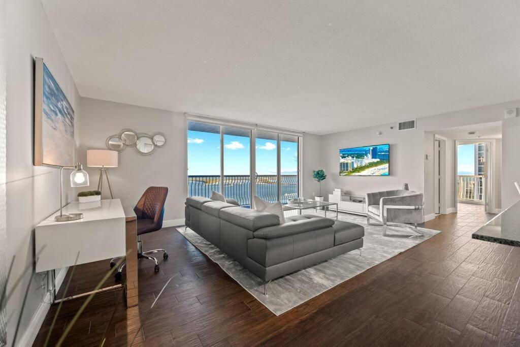 Апартаменты Ocean View 35Th Floor, In The Heart Of Майами Экстерьер фото